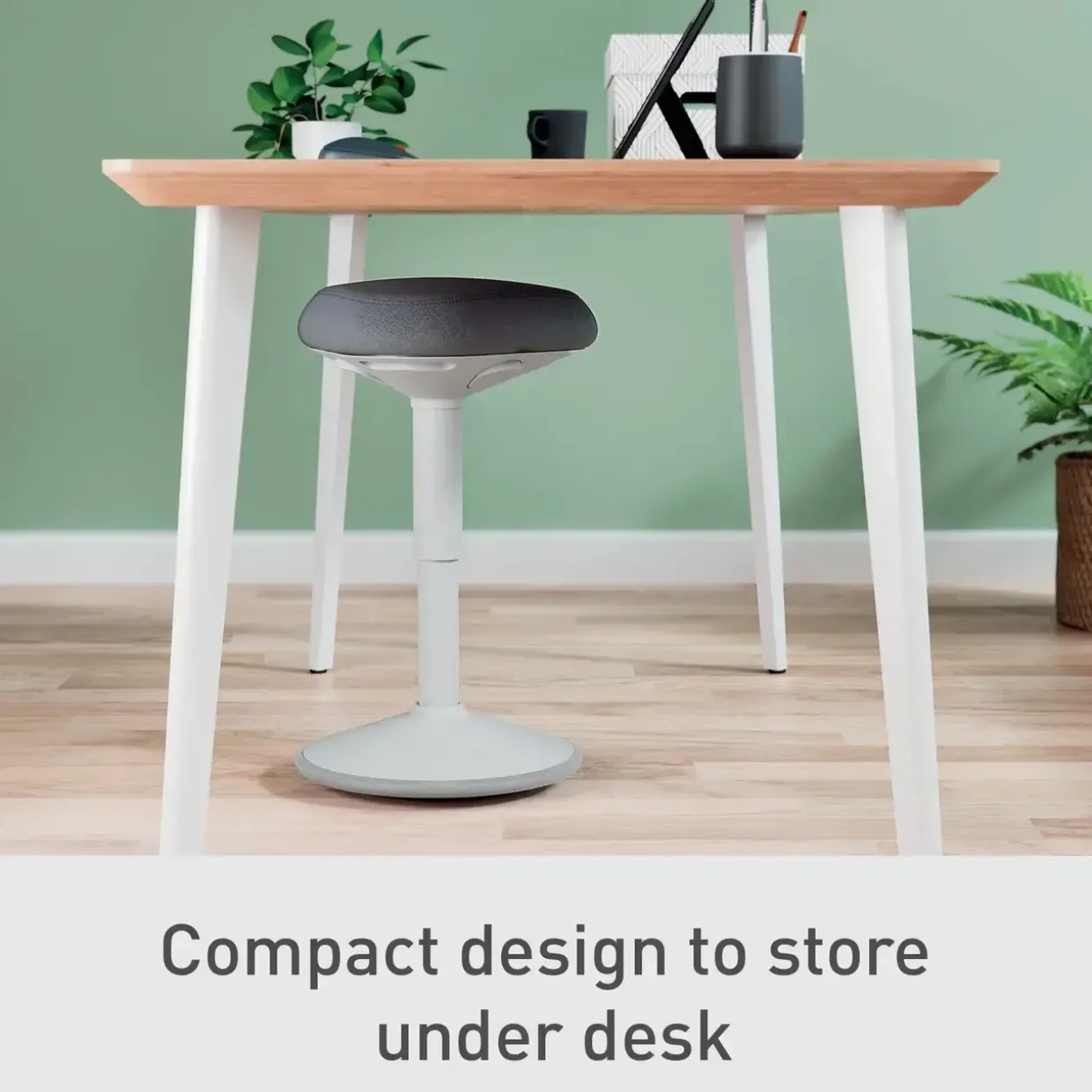 Siddestol – Leitz Ergo Active – Comfort – Lysegrå