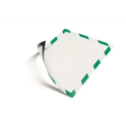 Skifteramme Duraframe Magnetic A4 grøn/hvid 5stk/pak
