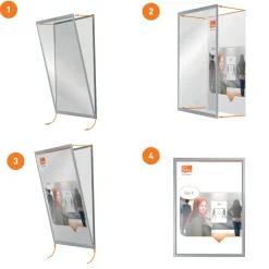 Skifteramme Nobo Impression Pro A3