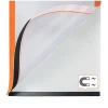 Skifteramme Nobo Infotavle magnetisk/selvklæb A3 orange - 2 stk
