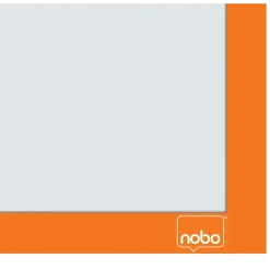 Skifteramme Nobo Infotavle magnetisk/selvklæb A3 orange - 2 stk