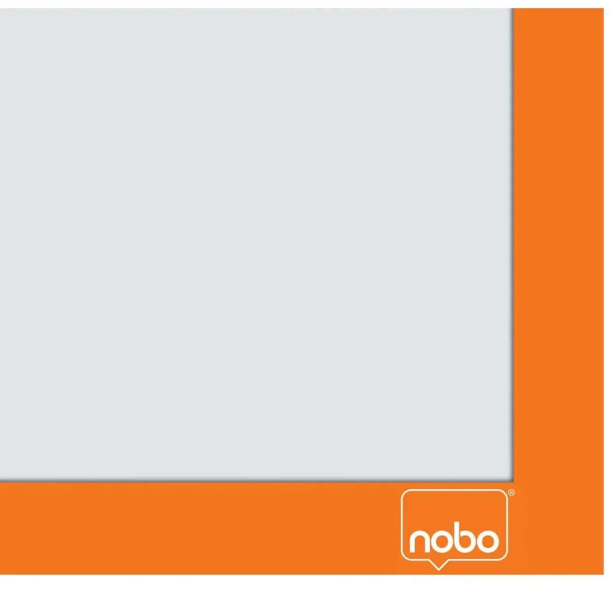 Skifteramme Nobo Infotavle magnetisk/selvklæb A3 orange - 2 stk