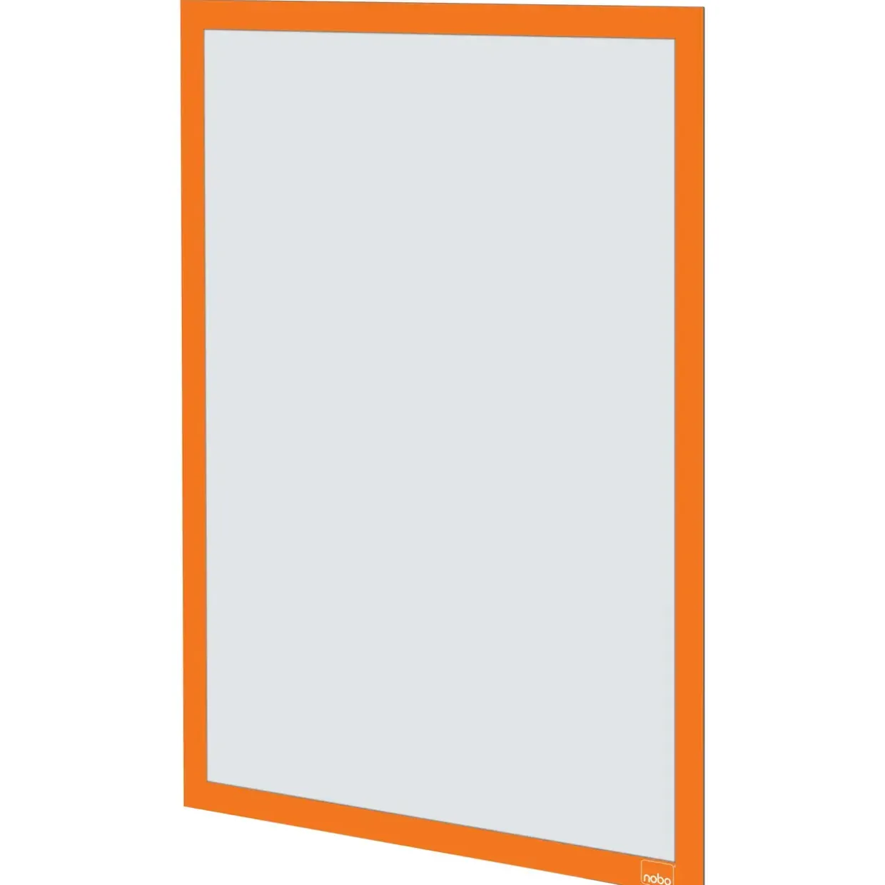 Skifteramme Nobo Infotavle magnetisk/selvklæb A3 orange - 2 stk