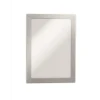 Skifterammer - A5 DURAFRAME® MAGNETIC med sølv ramme - 5 stk.