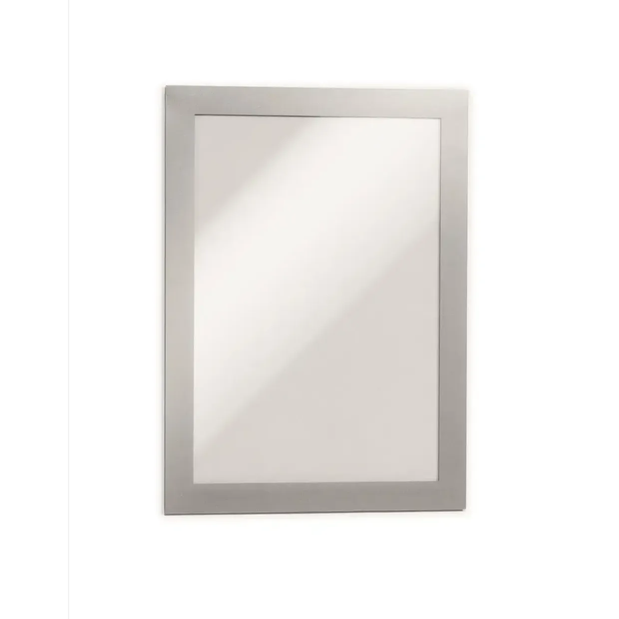 Skifterammer - A5 DURAFRAME® MAGNETIC med sølv ramme - 5 stk.