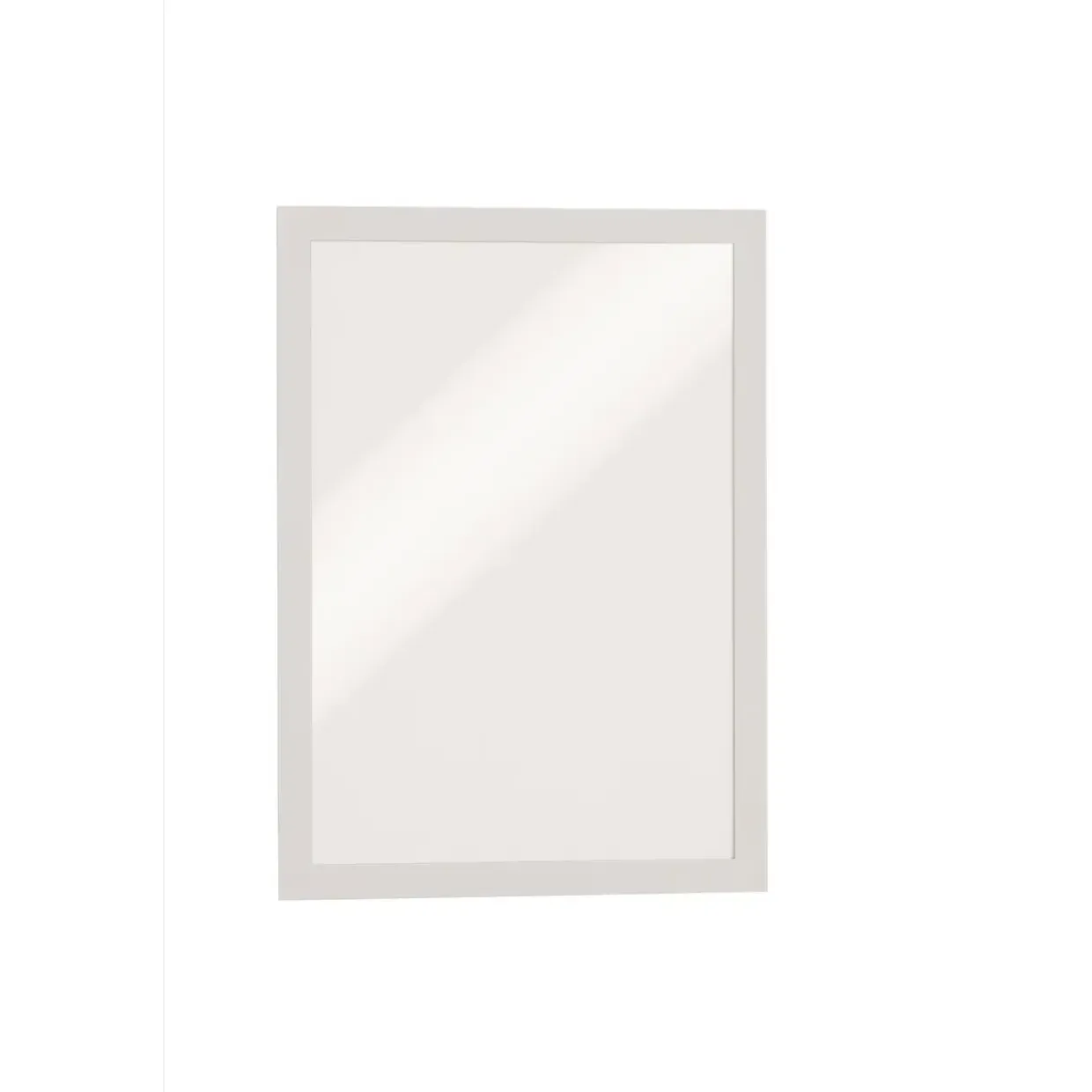 Skifterammer - selvklæbende A4 DURAFRAME® magnetisk med hvid ramme - 2 stk.
