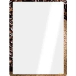 Skifteramme Securit A4 magnetisk Coffee