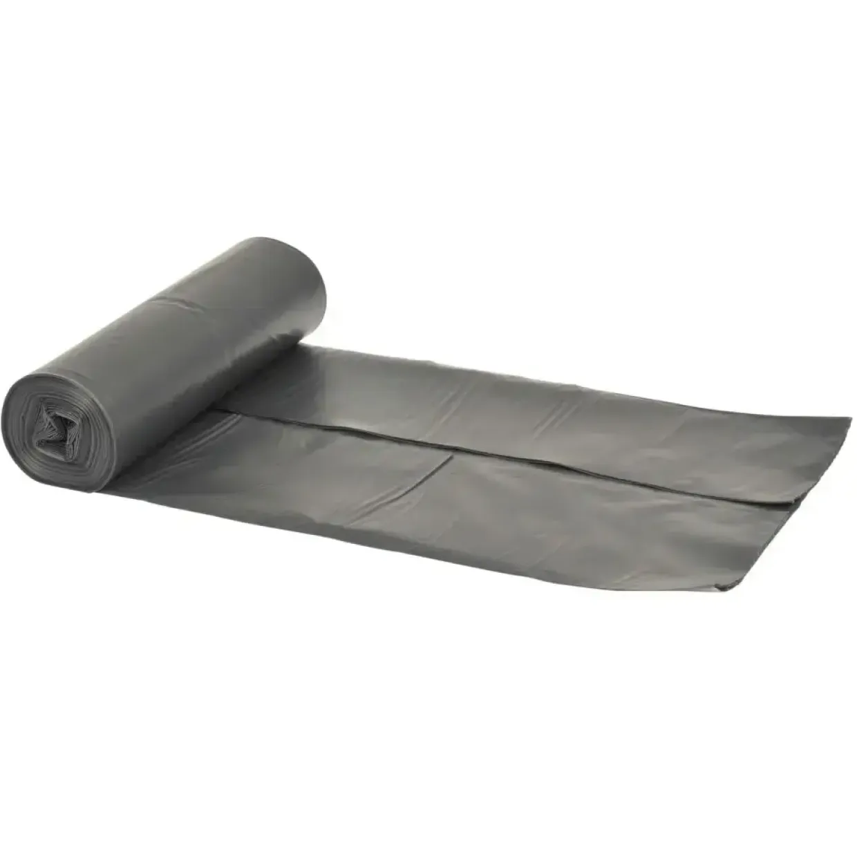 Sækko-Boy sæk 60 L grå LDPE-recycle 55x103cm 10 stk pr rulle - 15 ruller
