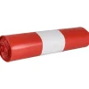 Sækko-Boy sæk rød LDPE recycle 42x103cm - 15 ruller