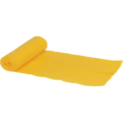 Sæk, 110 l, gul, LDPE/genanvendt, 80x100cm, co-ekstruderet - 10 ruller