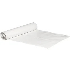Sæk, 120 l, hvid, LDPE/genanvendt, 76x103cm