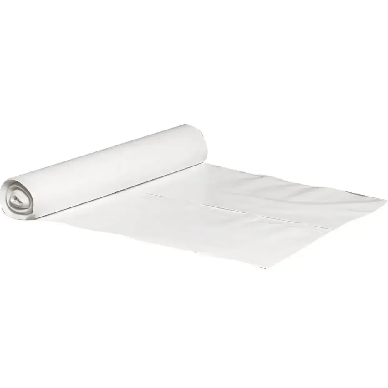 Sæk, 110 l, hvid, LDPE/genanvendt, 72x112cm