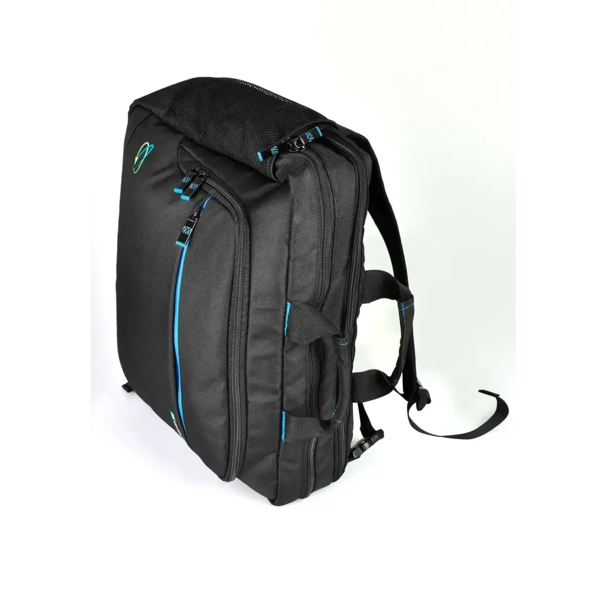 Skoletaske Computertaske hybrid 15,6" Blue Line af genbrugsflasker
