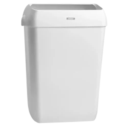 Skraldespand, Katrin 91912, Waste Bin, hvid, med låg, 50 Liter
