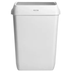 Skraldespand, Katrin 91912, Waste Bin, hvid, med låg, 50 Liter