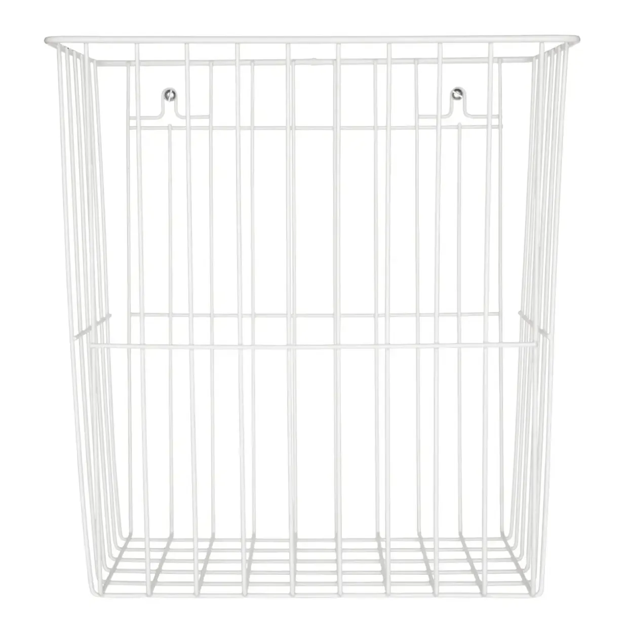Skraldespand - Tork - 226002 - Tråd - B2 - Til væg - Hvid