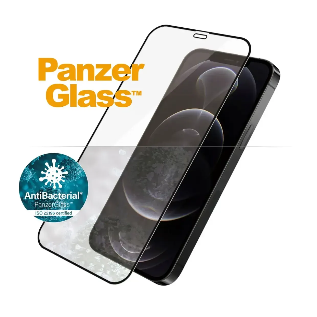 Skærmbeskyttelse - PanzerGlass iPhone 12 Pro CF Privacy - Sort