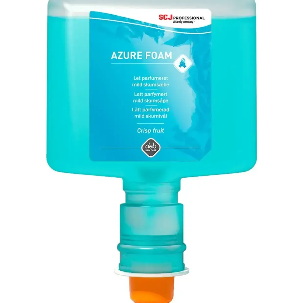 Skumsæbe - SC Johnson Azure Foam - Med farve og parfume - 1200 ml - 3 stk