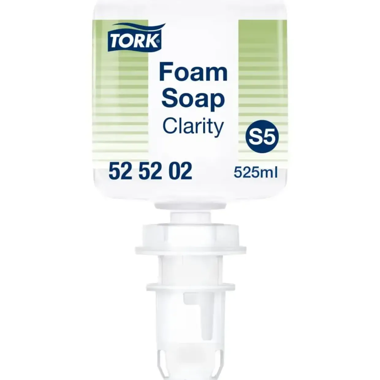 Skumsæbe, Tork 525202, S5, 525 ml, uden farve og parfume