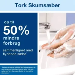 Skumsæbe Tork 520501 S4 Premium hvid Mild - 6 flasker á 1 liter