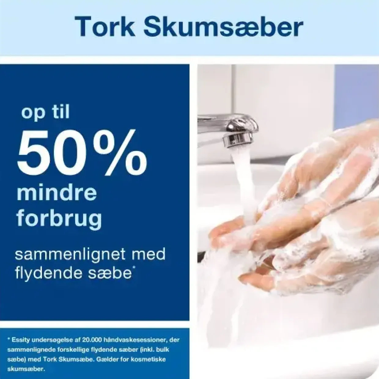 Skumsæbe Tork 520501 S4 Premium hvid Mild - 6 flasker á 1 liter