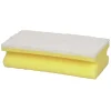 Skuresvamp - 14,3x6,9x4,5 cm - Hvid - 10 stk