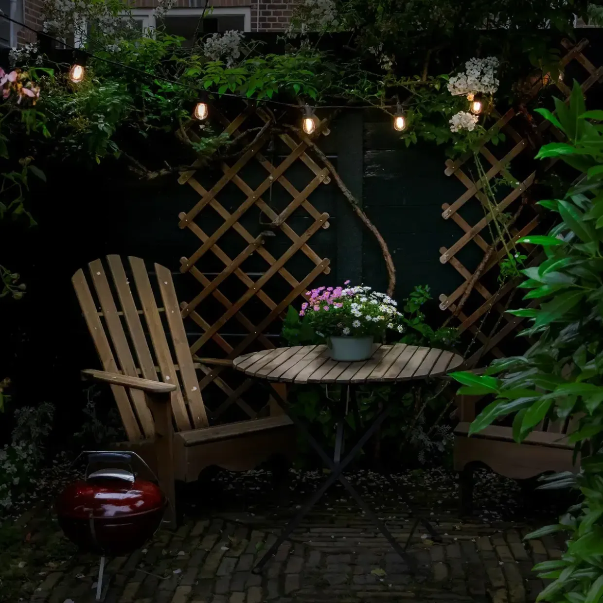 Smart lyskædeforlænger - Hombli Smart Outdoor Light String Extension - 5 m - Varm hvid - 10 pærer