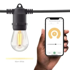 Smart lyskæde - Hombli Smart Outdoor Light String - 5 m - Varm hvid - 10 pærer