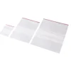 Små Lynlåsposer GRIPPIE med skrivefelt 60 x 80 mm T-61 med 5 mm hul - 1000 stk i pakke