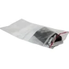 Små lynlåsposer GRIPPIE med skrivefelt 40 x 60 mm T-66 med 5 mm hul - 1000 stk i pakke