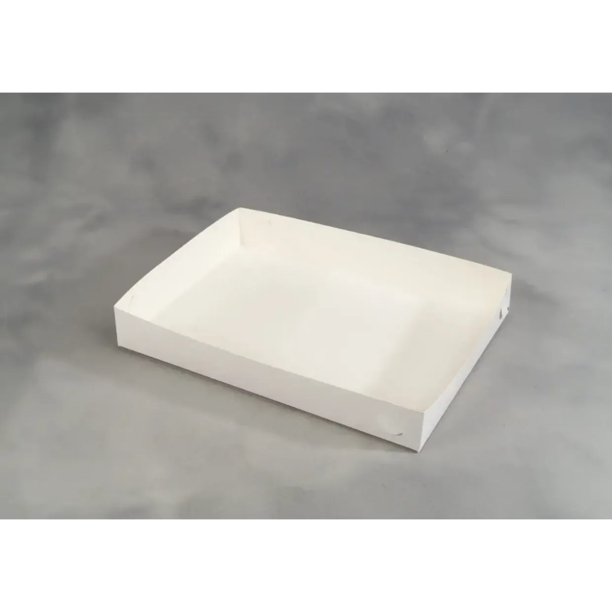 Smørrebrødsæske hvid 45 x 32 x 6,5 cm - 100 stk