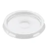 Snap-on låg RPET Klar til Alubakke Ø85 mm vnr 7339 og 105555 og 107458-1 - 20 ps x 100 stk/krt