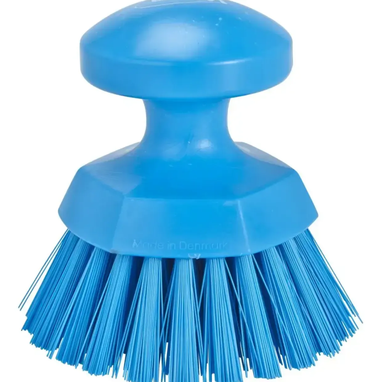 Spandebørste, Vikan Hygiejne, stiv, med ergonomisk greb, blå, 12 cm,