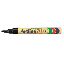 Sprittusch Artline 70 sort 1,5mm rund - Køb minimum 12 stk.