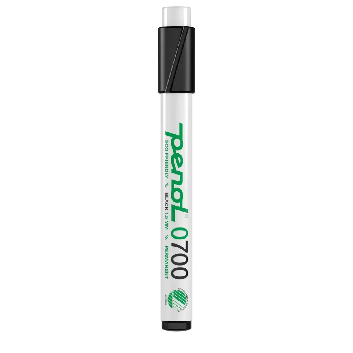 Sprittusch Penol 0700 1,5 mm sort rund spids - 10 stk