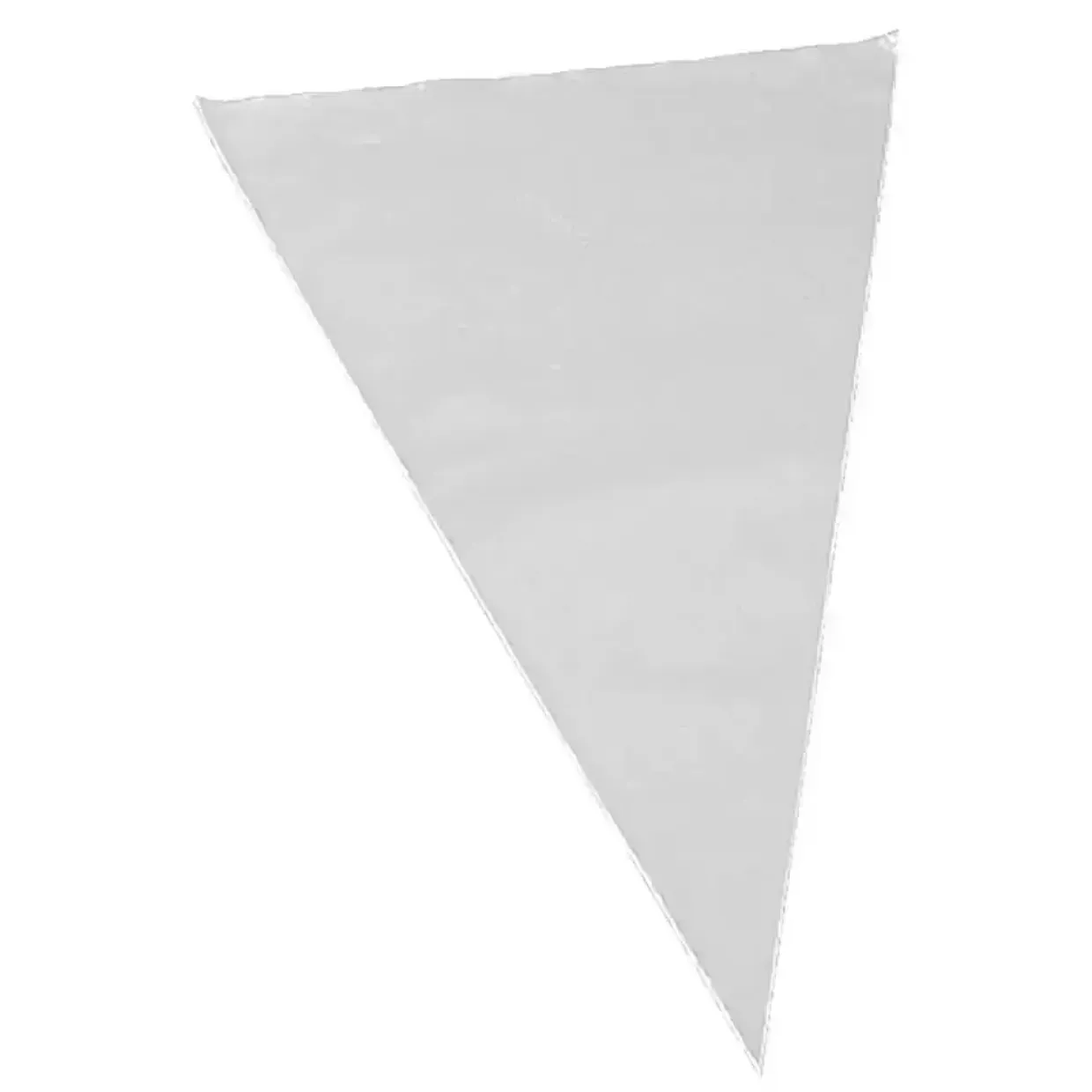 Sprøjtepose LDPE transparent - 50 stk