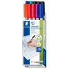 Staedtler Marker Lumocolor Non-P 0,6mm ass (10) - Køb minimum 10 stk.