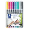 Staedtler Marker Lumocolor Perm 1,0mm ass (8)