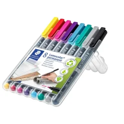 Staedtler Marker Lumocolor Perm 1,0mm ass (8)