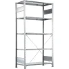 Startsektion Boltless lagerreol, rygkryds 2000x1000x600 150 kg/hylde