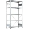 Startsektion Boltless lagerreol, rygkryds 2000x750x300 250 kg/hylde