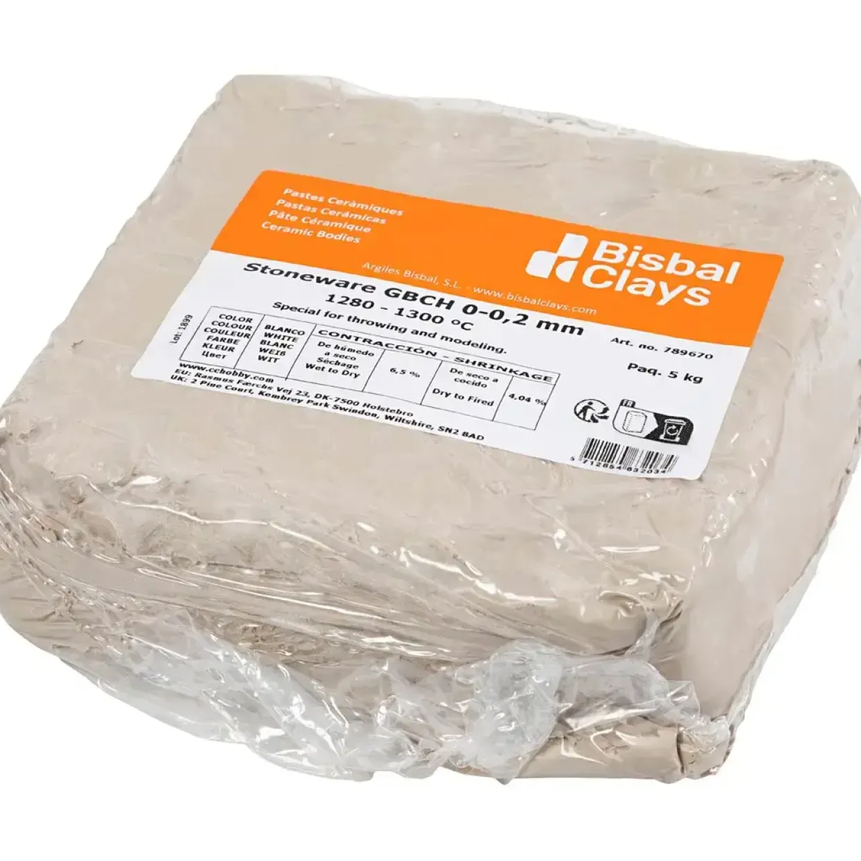 Stentøjsler - Råhvid - 5 kg