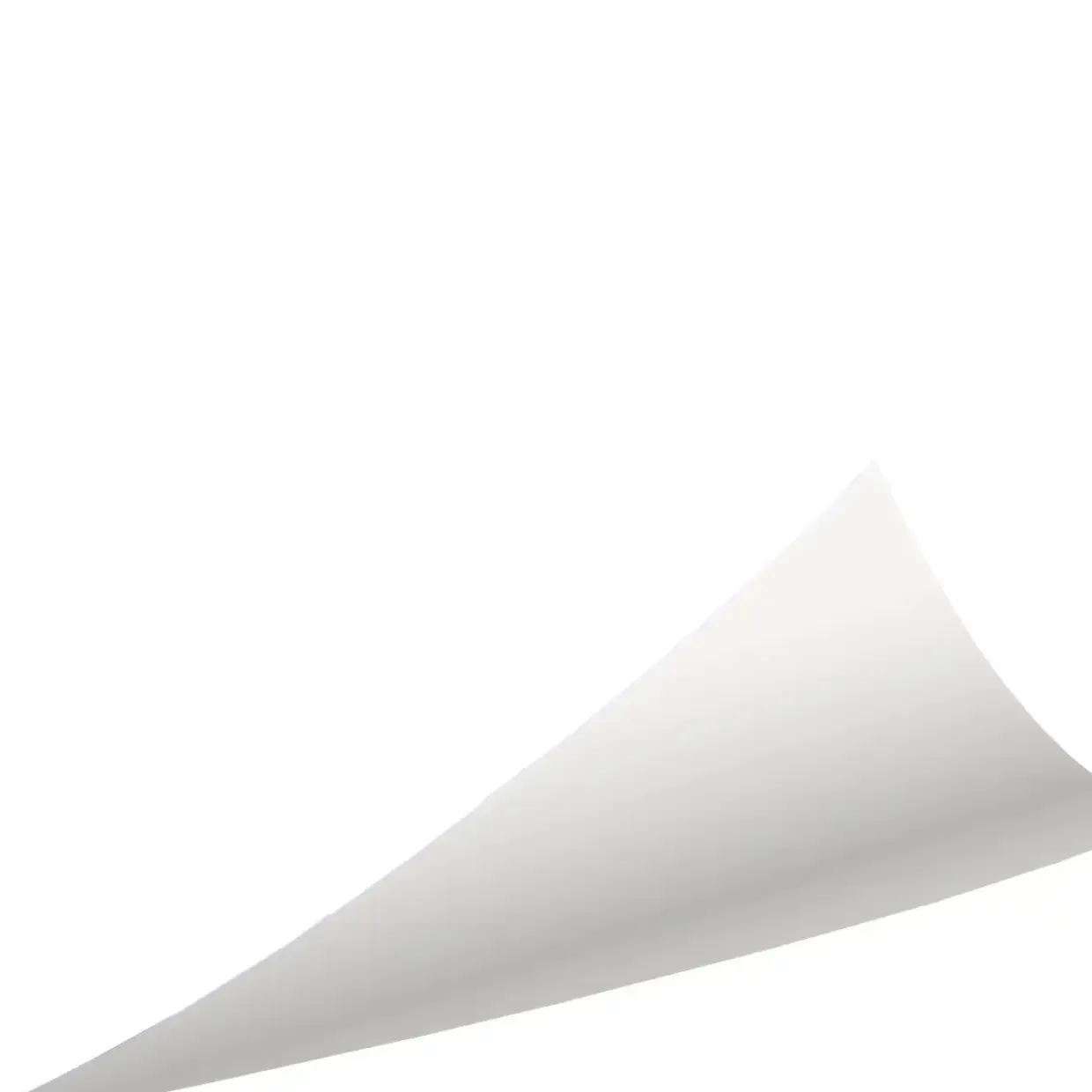 Stikdug - Hvid - Genbrugsfiber - 80 x 80 cm - 250 stk.