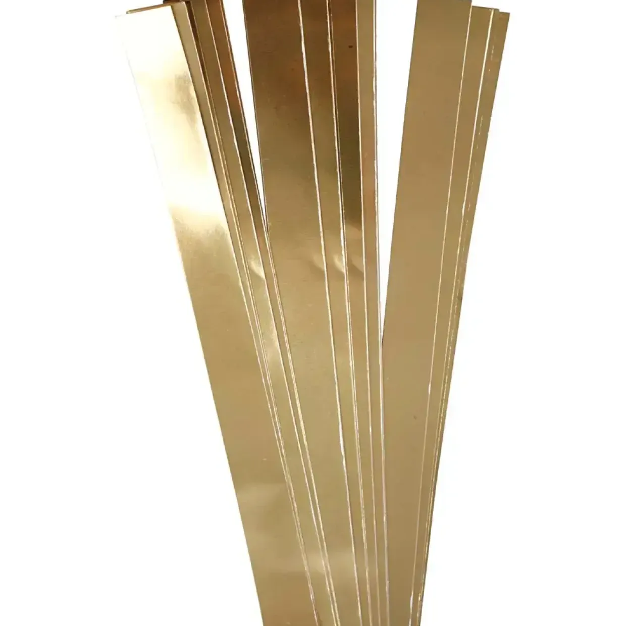 Stjernestrimler - Guld - 25 mm - Ø 11,5 cm - 73 cm længde - 100 stk