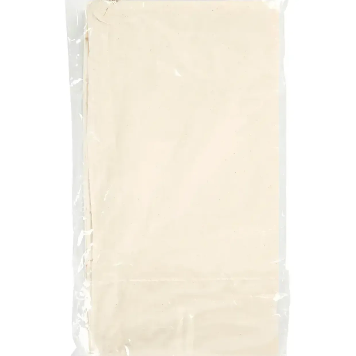 Stofpose med snor 37 x 41 cm - Lys natur farve - 3 stk