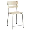 Stol Classic 156, massiv birk, alu stel