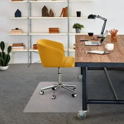Stoleunderlag med pigge 90x120 cm Floortex Advantage Budget PVC