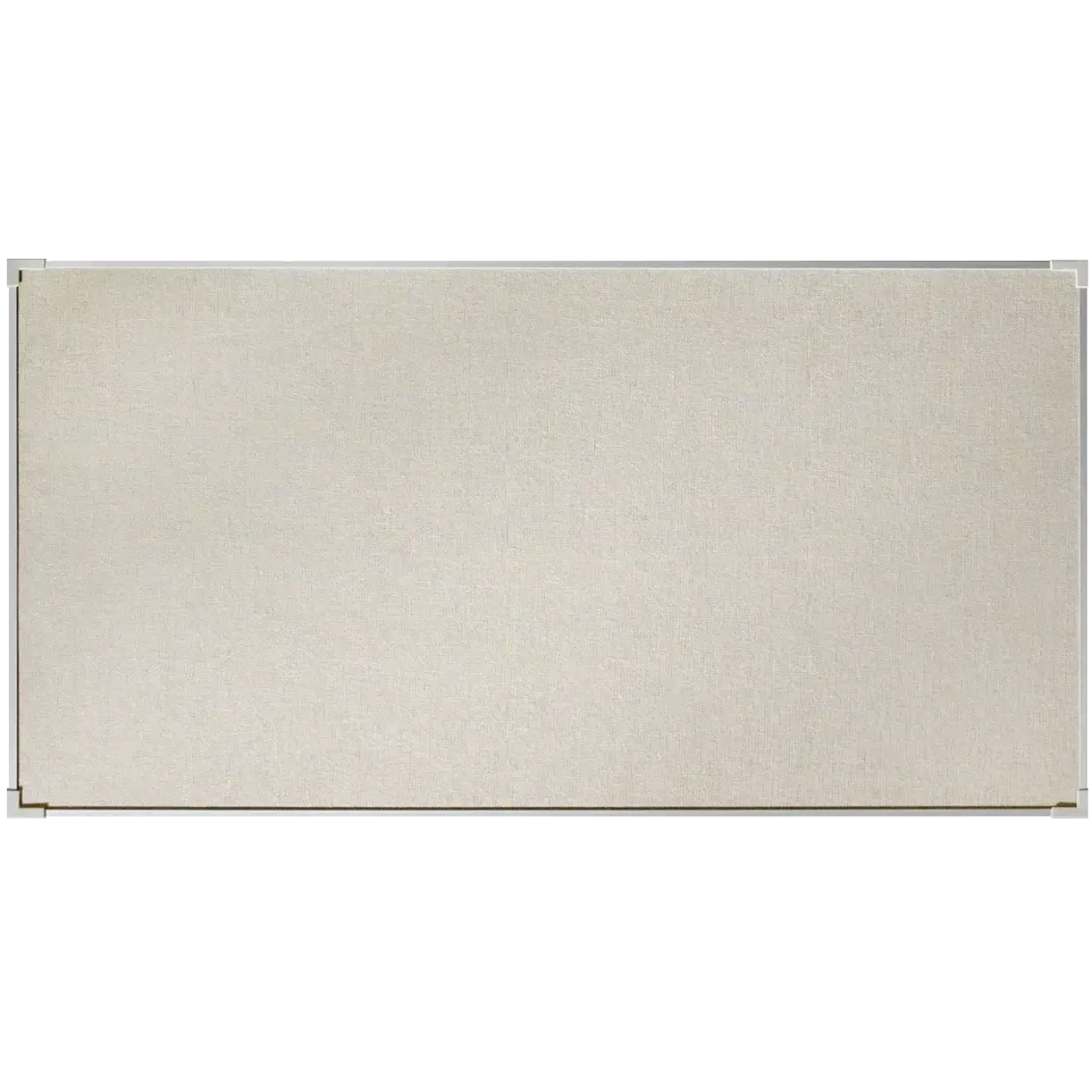 Stor opslagstavle 250 x 120 cm med aluramme Lintex Boarder - Naturstof