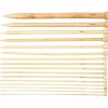 Strikkepinde længde 35 cm nr. 2,5-20 | 16 par