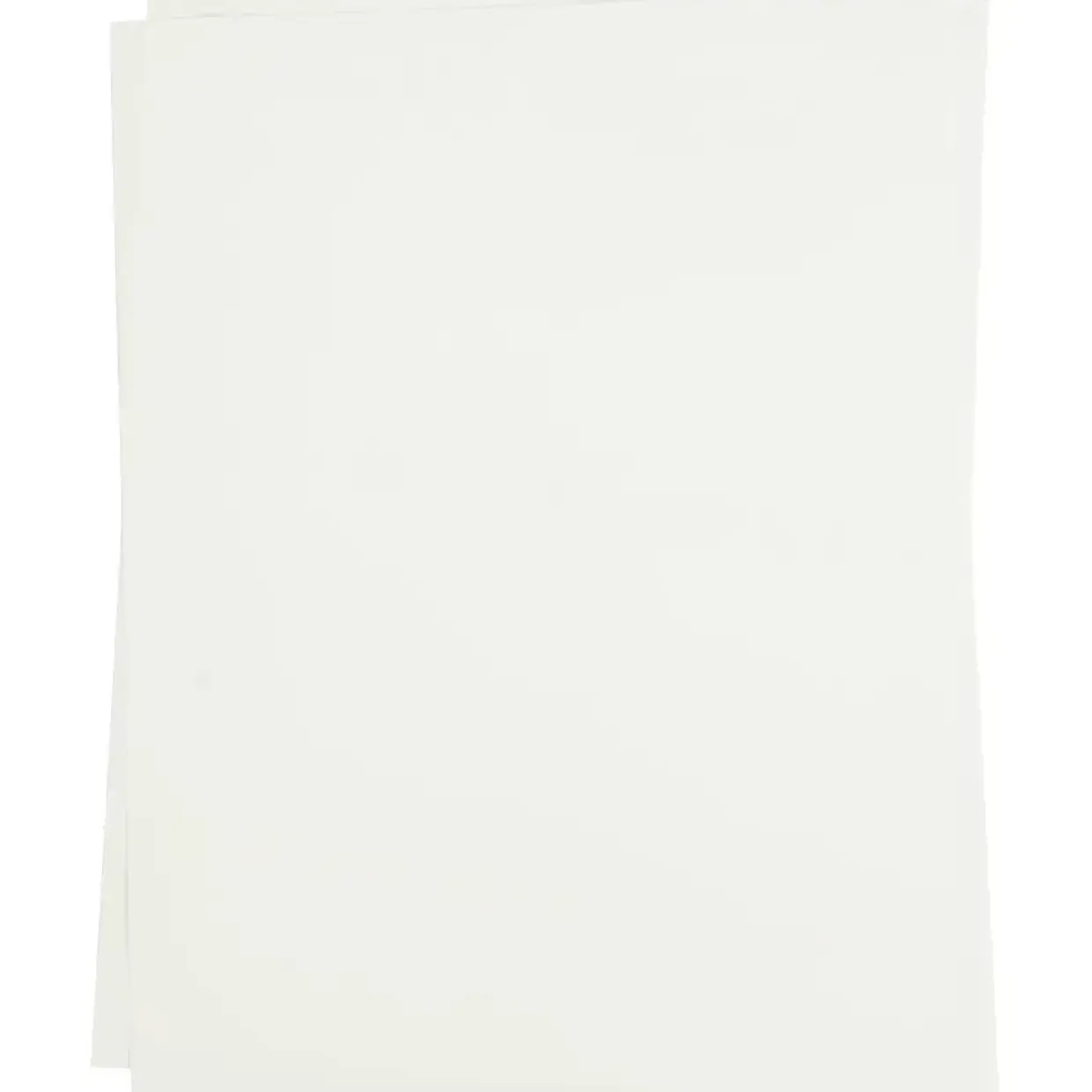 Strygemærker Transferark 21,5x28 cm hvid til lyse og mørke tekstiler - 3 ark